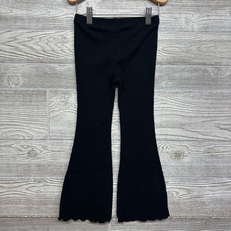 Ribbed Flare Pants Lettuce Trim 5T