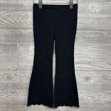Ribbed Flare Pants Lettuce Trim 4T