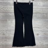 Ribbed Flare Pants Lettuce Trim 4T