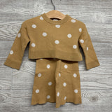 Cropped Sweater & Wide Leg Pants Dots 12M