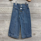 Wide Leg Jeans Center Seam 12M