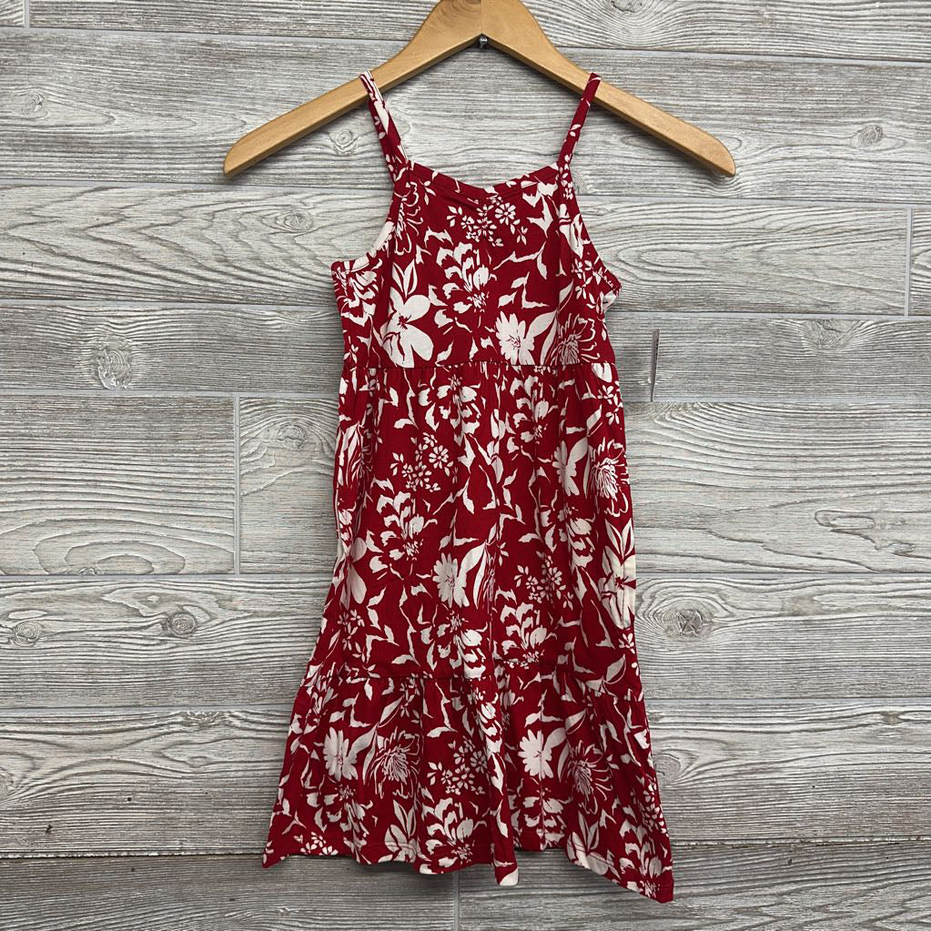 NEW Tank Dress Flowers 6-7