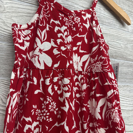 NEW Tank Dress Flowers 6-7