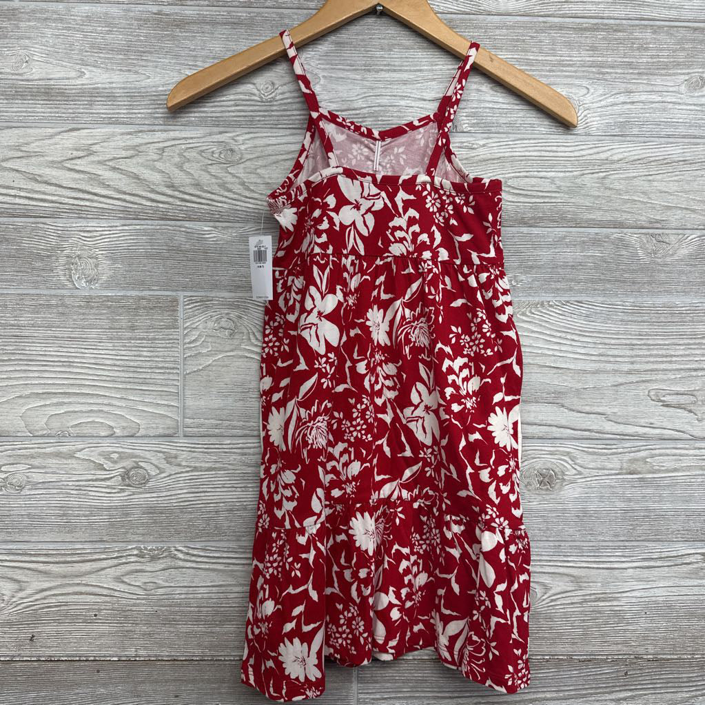 NEW Tank Dress Flowers 6-7