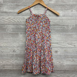 Tank Tiered Dress Flowers Bow 6-7