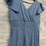 NEW Flutter Sleeve Smocked Jumpsuit Printed 8