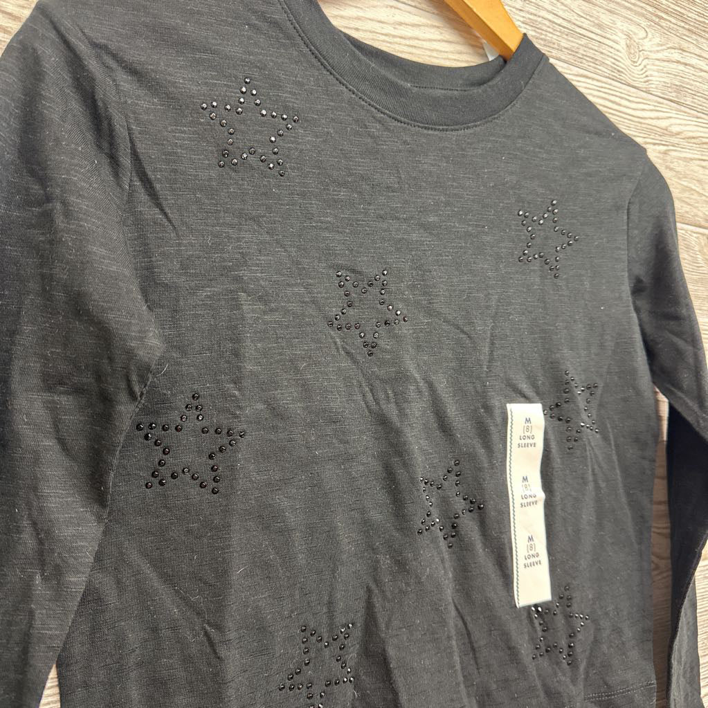 NEW LS Shirt Rhinestone Stars 8
