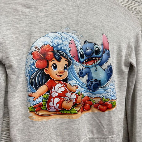 Modal Crewneck Lilo & Stitch Screen Print 8