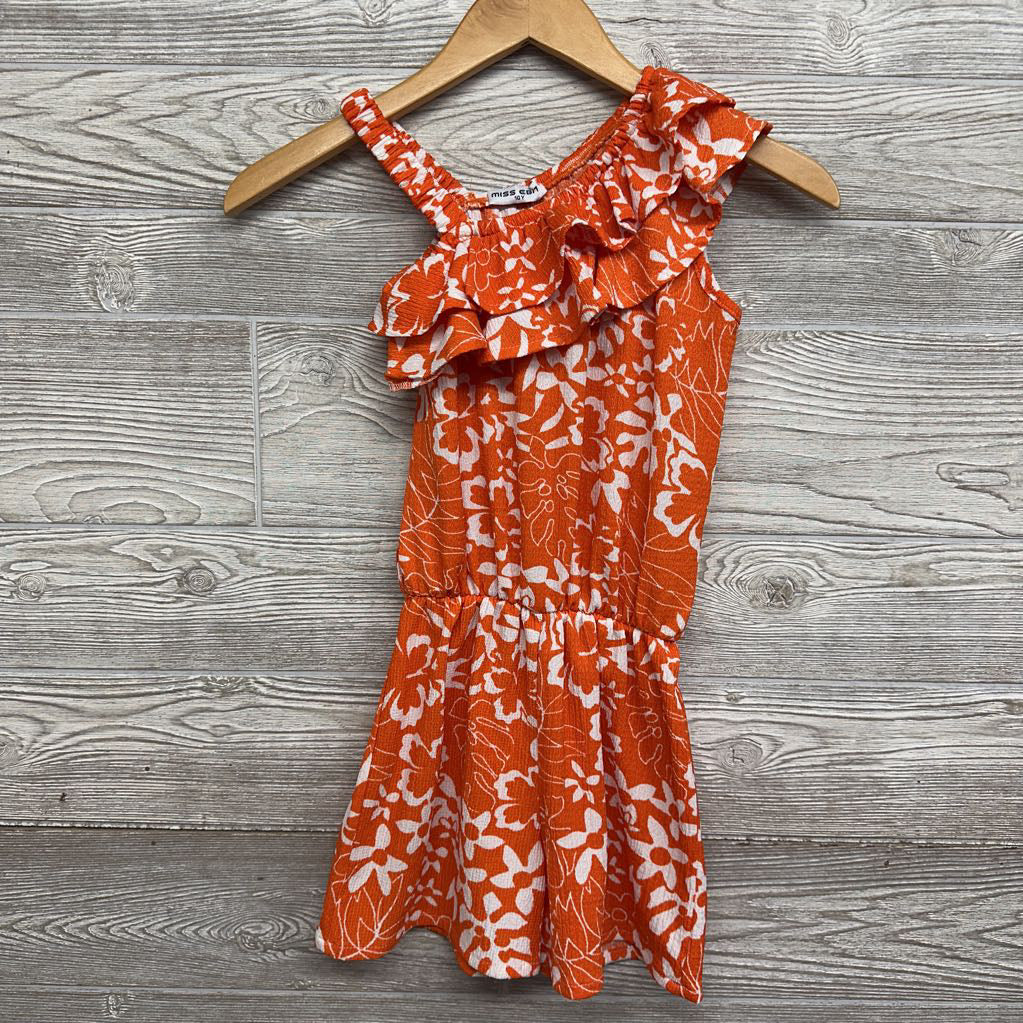 Textured Tank Romper Flowers 10