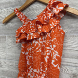 Textured Tank Romper Flowers 10