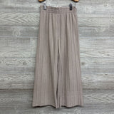 Pleated Wide Leg Pants 8 *