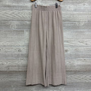 Pleated Wide Leg Pants 8 *