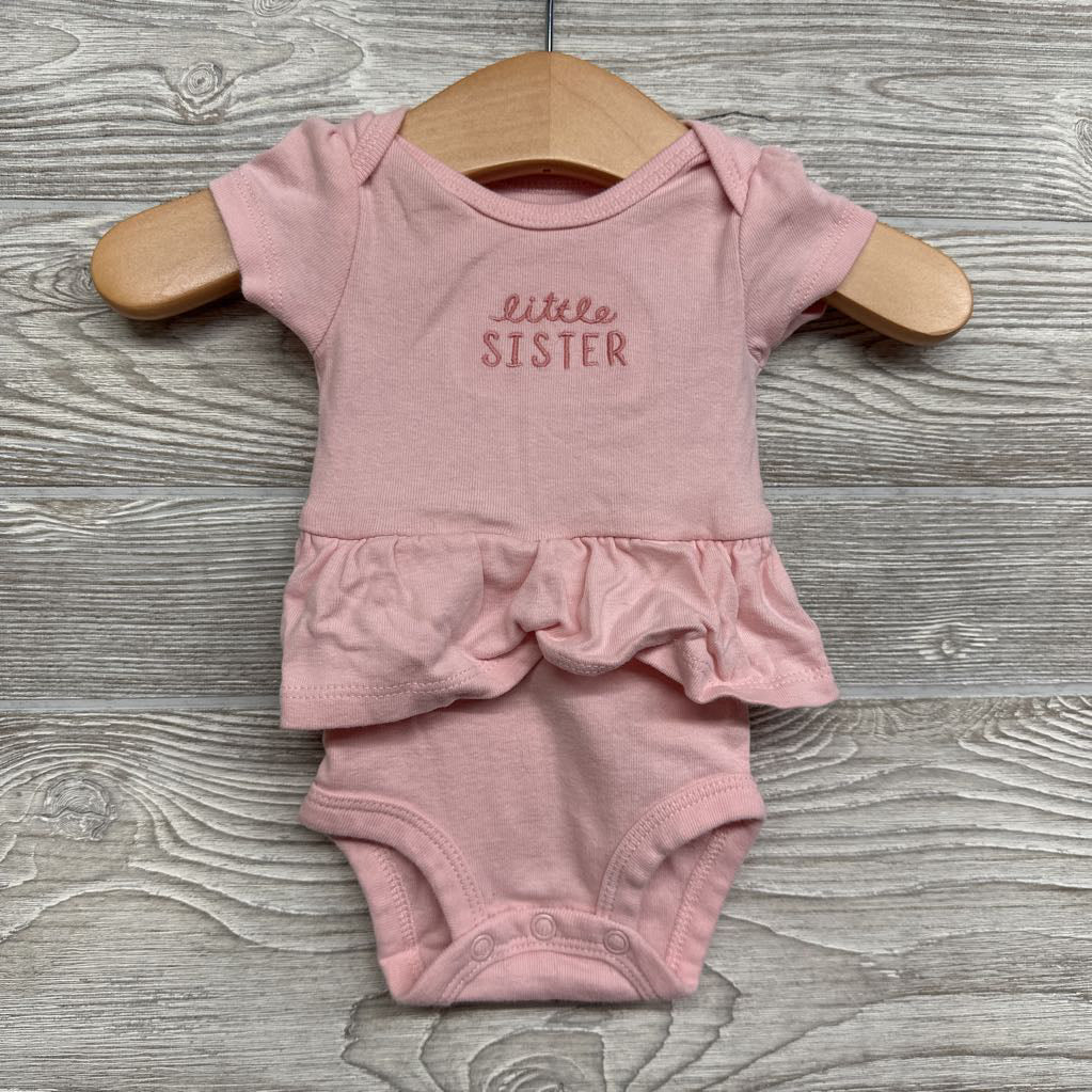 Skirted Bodysuit Little Sister NB