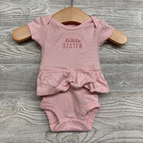 Skirted Bodysuit Little Sister NB
