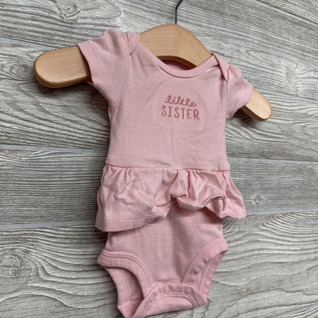 Skirted Bodysuit Little Sister NB