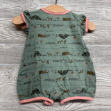 Romper Horses Chest Pocket 3M