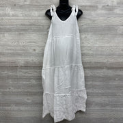 NEW Tie Strap Tiered Maxi Dress Large