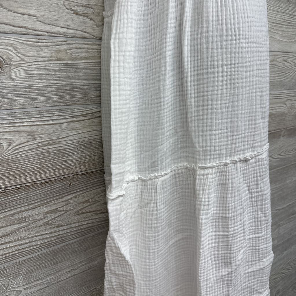 NEW Tie Strap Tiered Maxi Dress Large