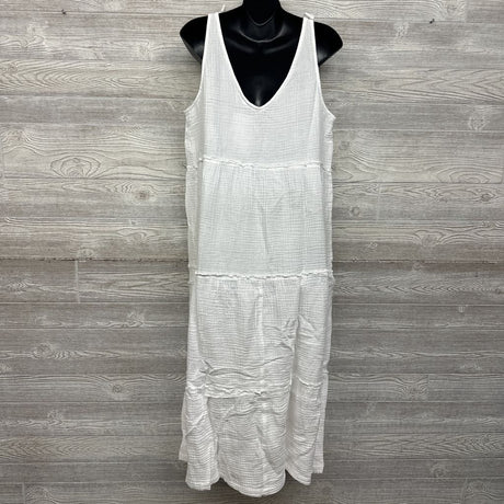 NEW Tie Strap Tiered Maxi Dress XL