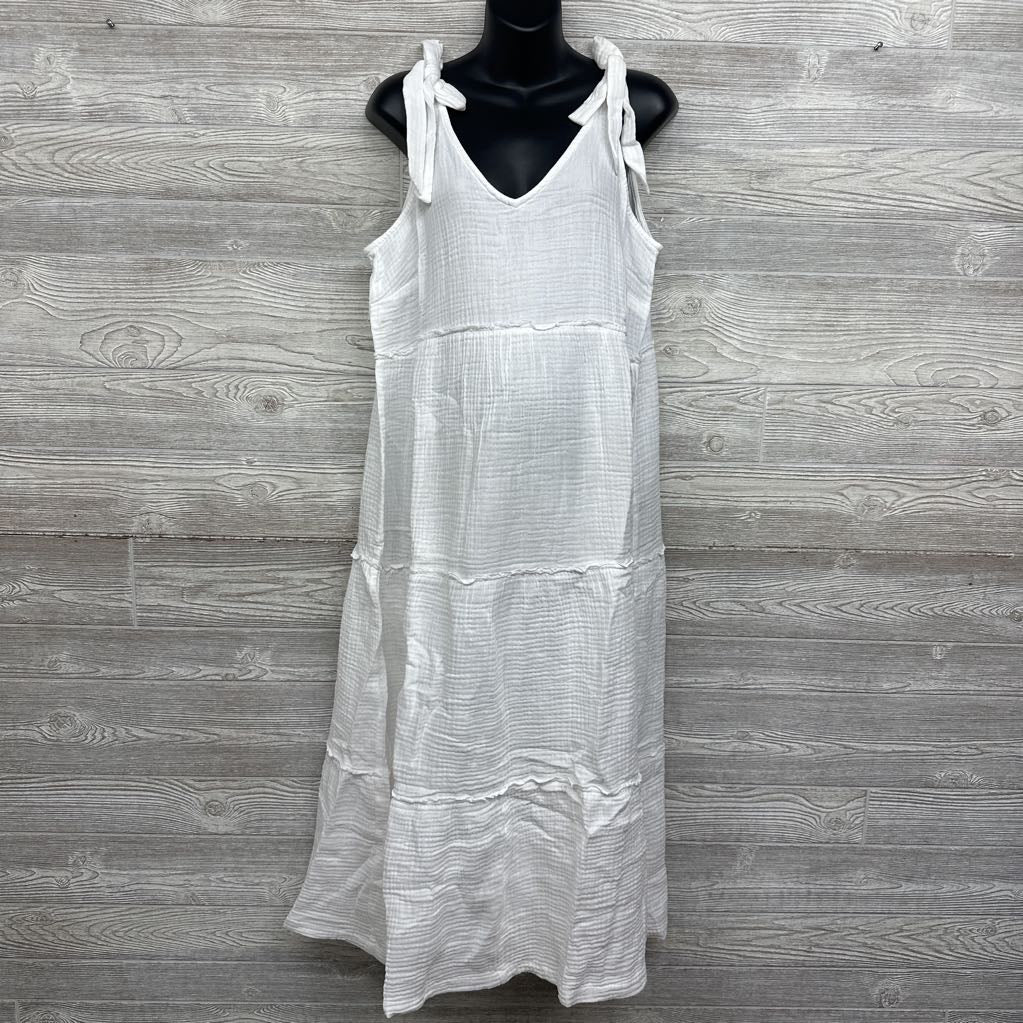 NEW Tie Strap Tiered Maxi Dress XL