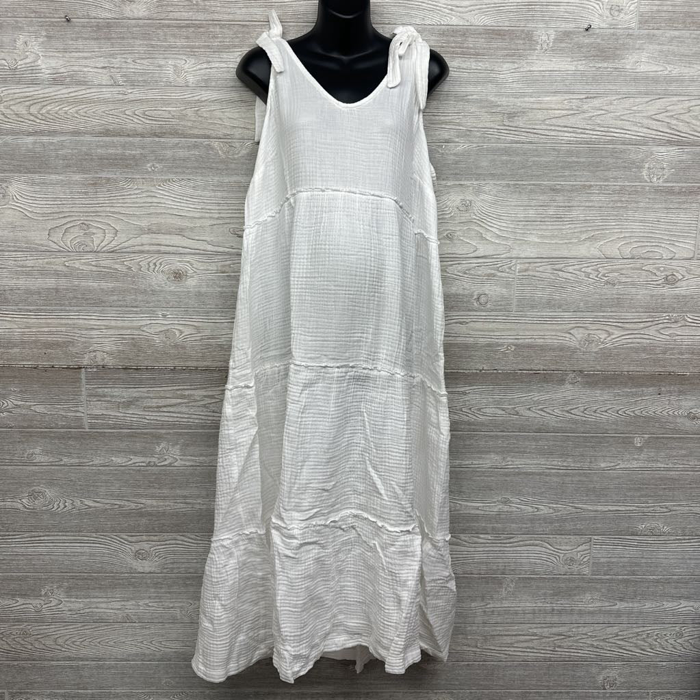NEW Tie Strap Tiered Maxi Dress XXL
