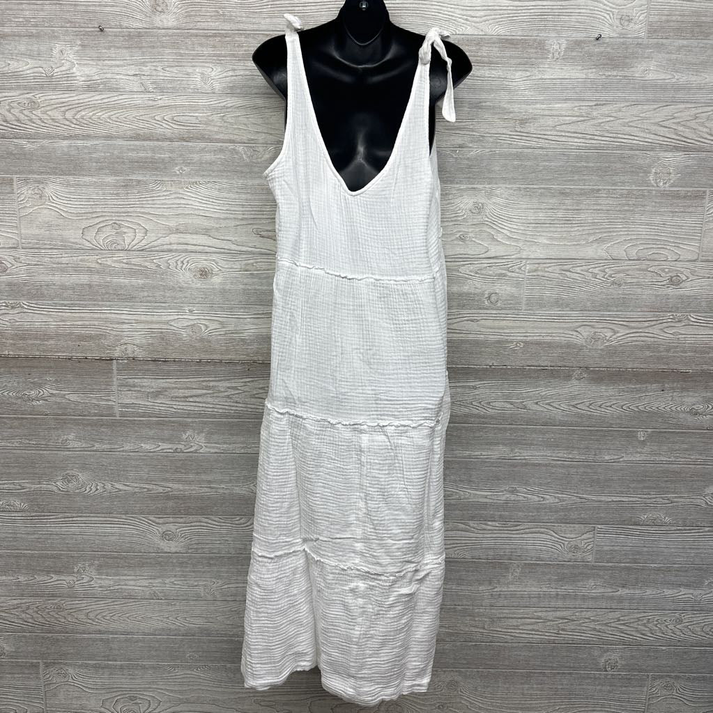 NEW Tie Strap Tiered Maxi Dress XXL