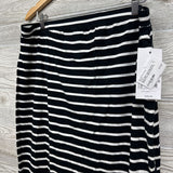 NEW Tube Maxi Skirt Stripes XXL