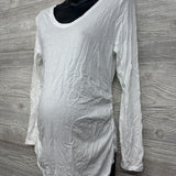 NEW LS Ruched Shirt Medium