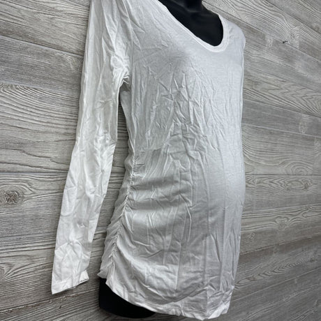 NEW LS Ruched Shirt Medium