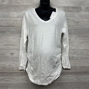 NEW LS Ruched Shirt Large