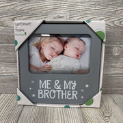 NEW Me & My Brother Picture Frame