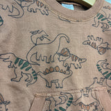 Crewneck & French Terry Pants Dinosaurs 12M
