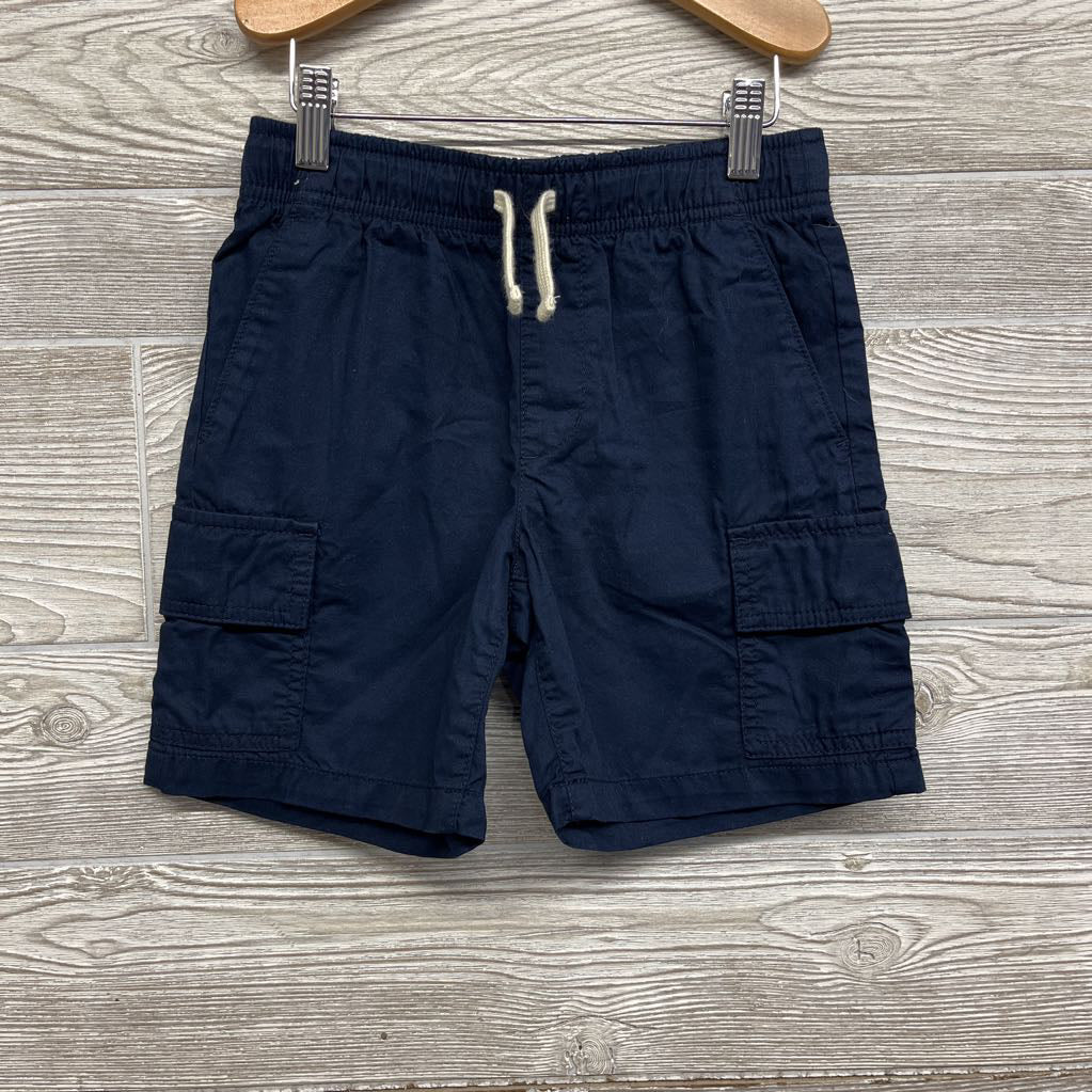 Pull On Drawstring Relaxed Cargo Shorts 8