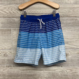 Drawstring Swim Trunks Stripes 8
