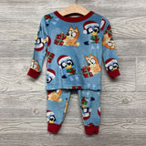 2 Pc LS Cozy PJs Presents 2T