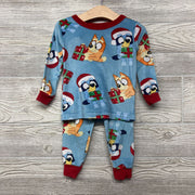 2 Pc LS Cozy PJs Presents 2T