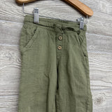 Organic Textured Drawstring Pants 3-4