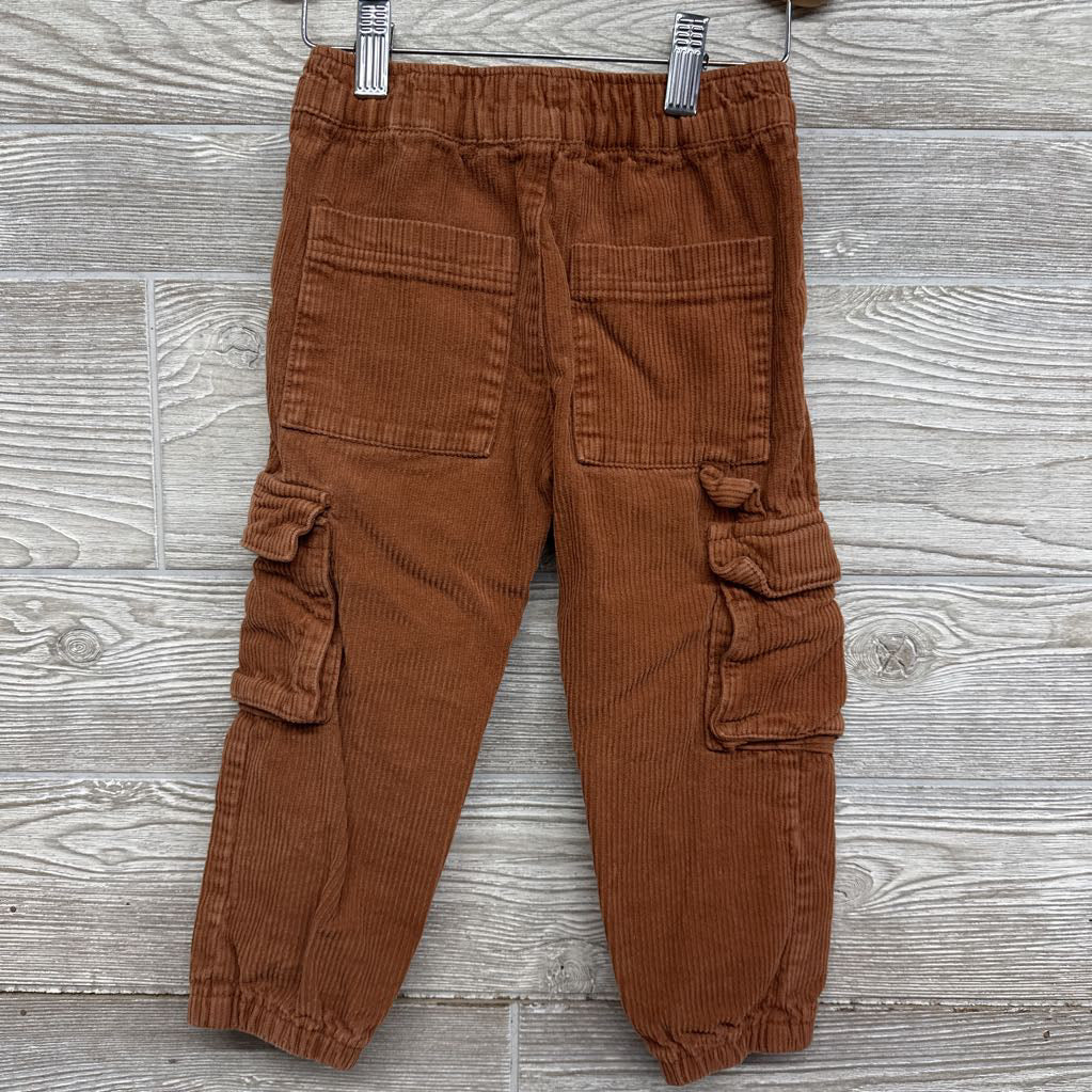 Cord Cargo Joggers 3-4