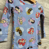 2 Pc LS PJs Princesses Hearts 3T