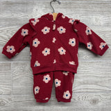 Full Zip Fleece Jacket & Pants Flowers 3M