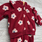 Full Zip Fleece Jacket & Pants Flowers 3M