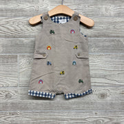 Shortalls Embroidered Tractors Barns 9-12M