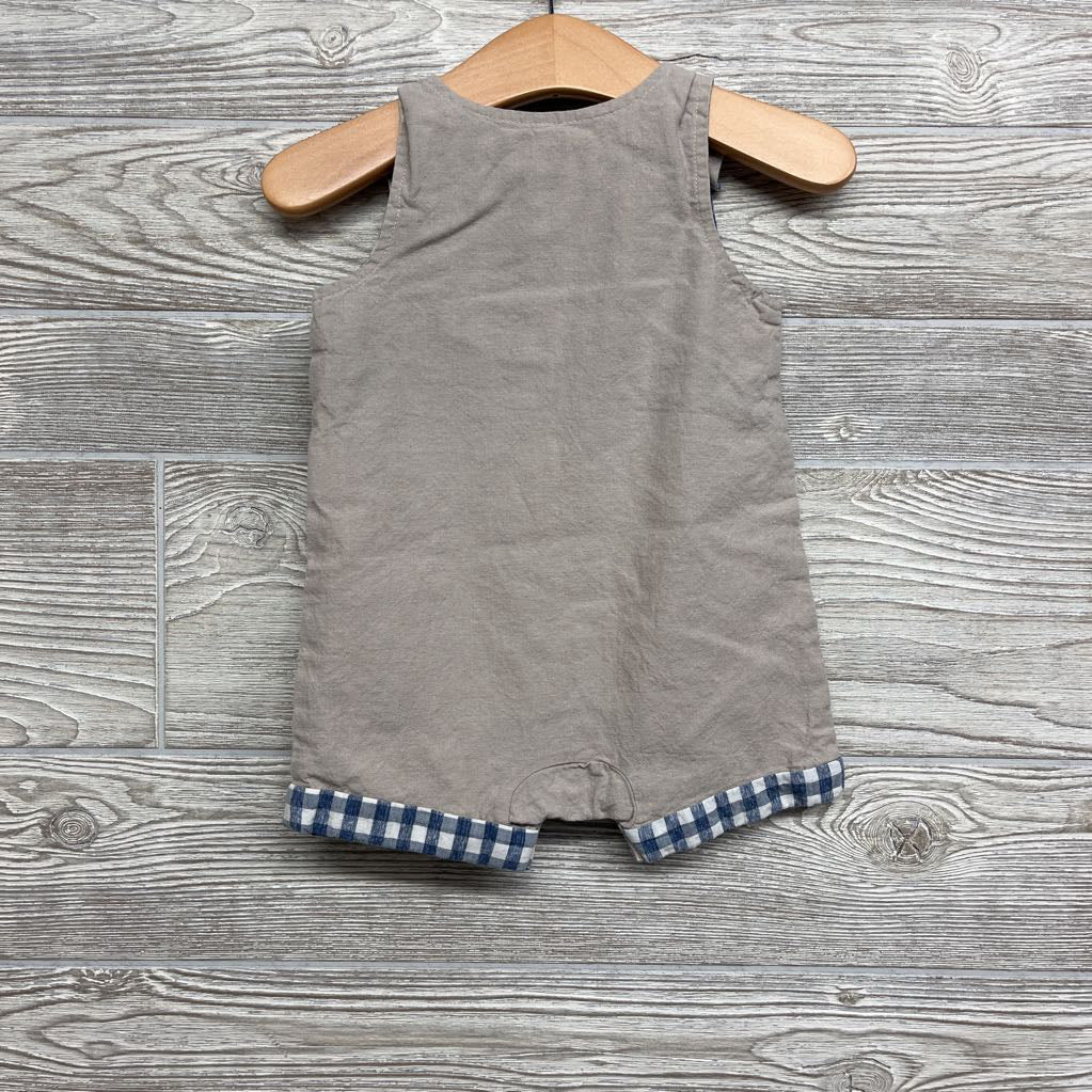 Shortalls Embroidered Tractors Barns 9-12M
