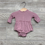 NEW LS Bamboo Skirted Bodysuit 0-3M