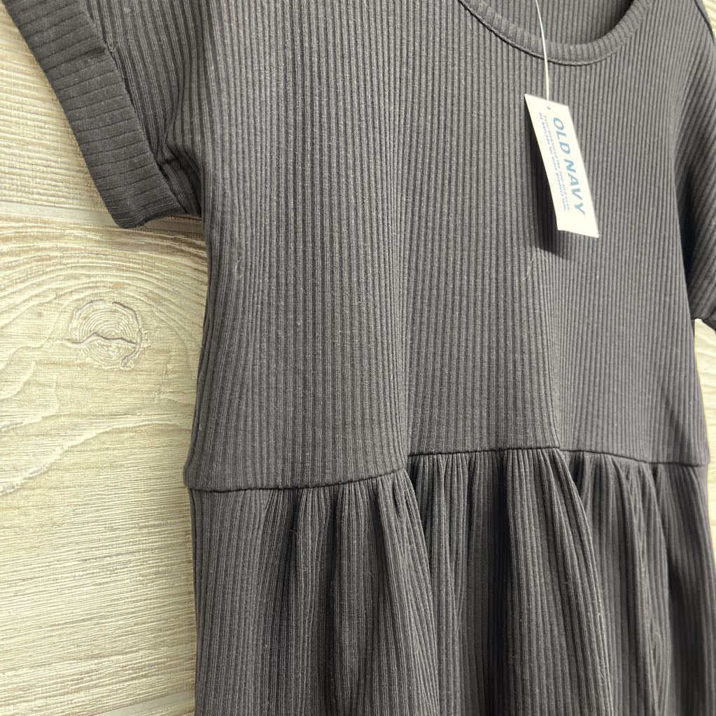 NEW Ribbed Dress Cuffed Sleeves 8