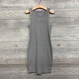 Ribbed Tank Dress Stripes 6-7