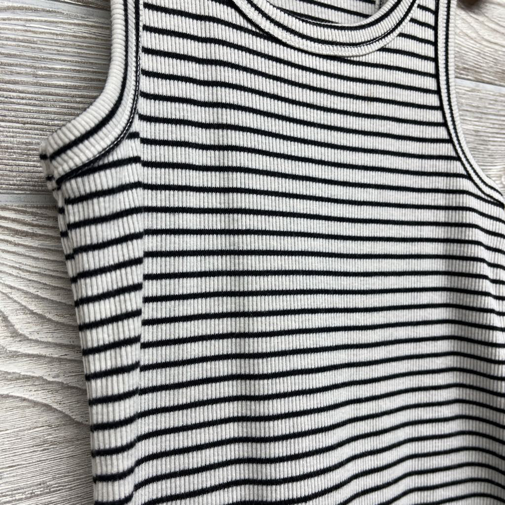 Ribbed Tank Dress Stripes 6-7