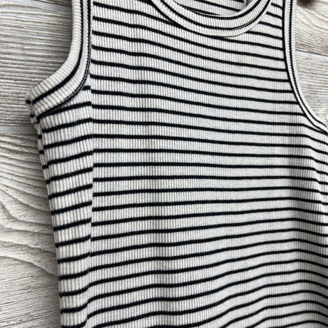 Ribbed Tank Dress Stripes 6-7