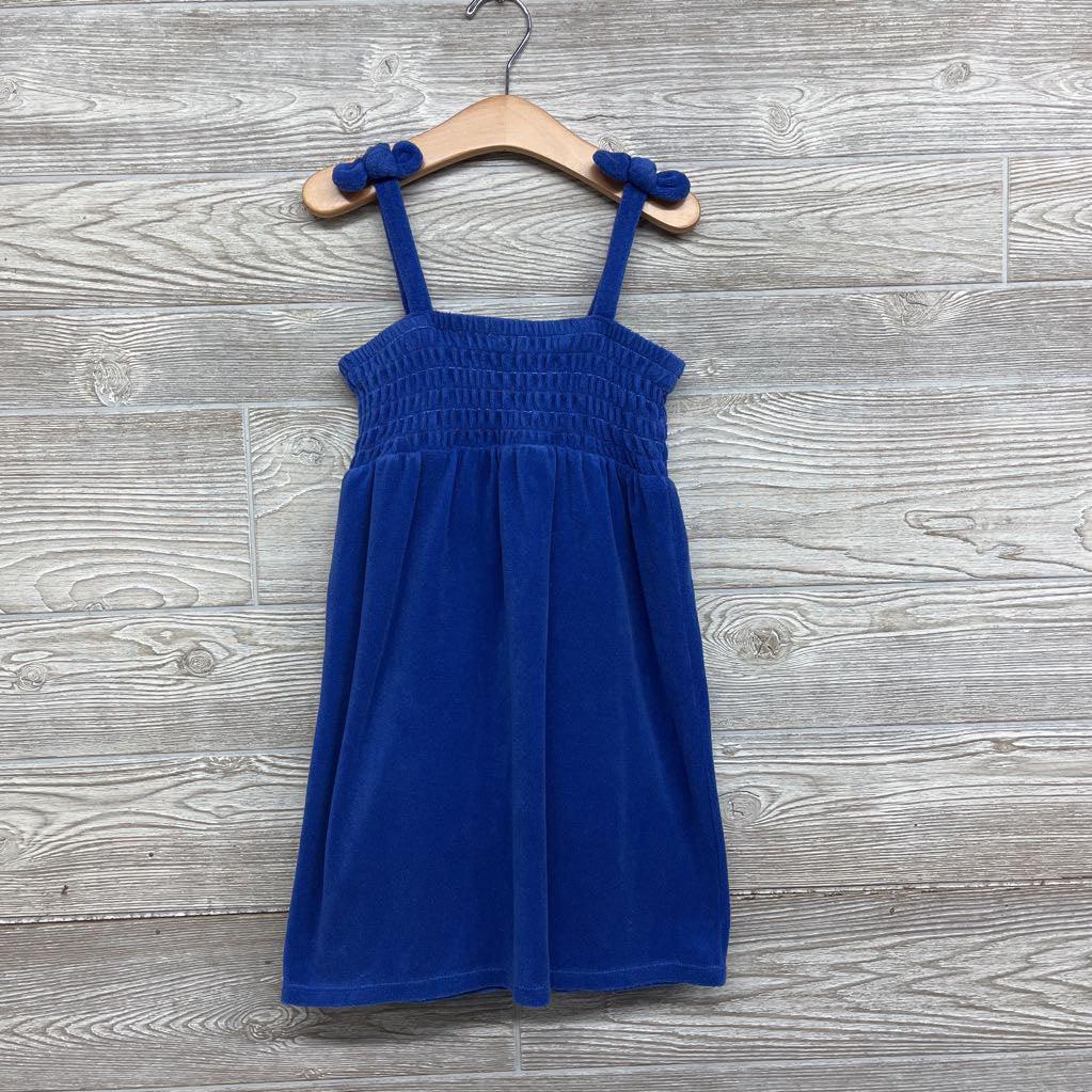 Tank Terry Smocked Swim Cover Up 6-7