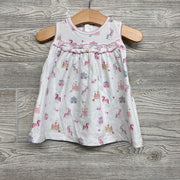 NEW Tank Dress Unicorns Castles 3-6M